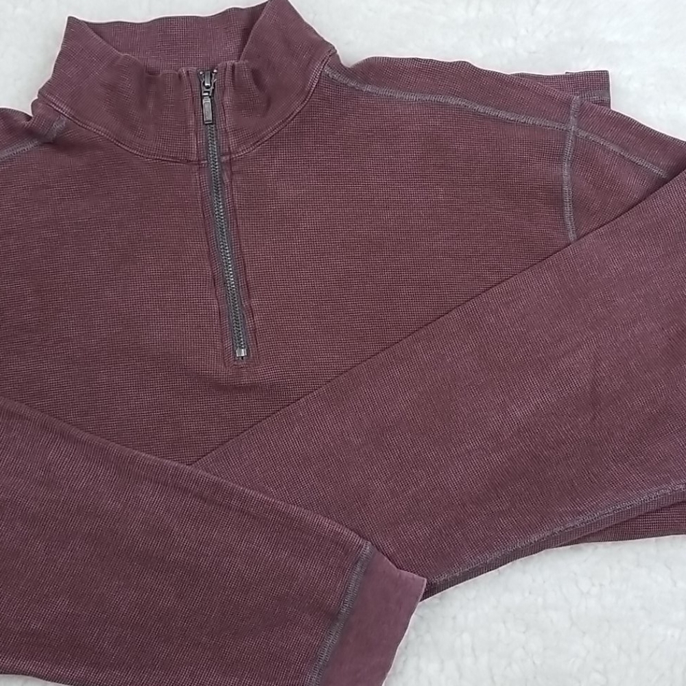 Agave Shaper Supima Thermal Pullover